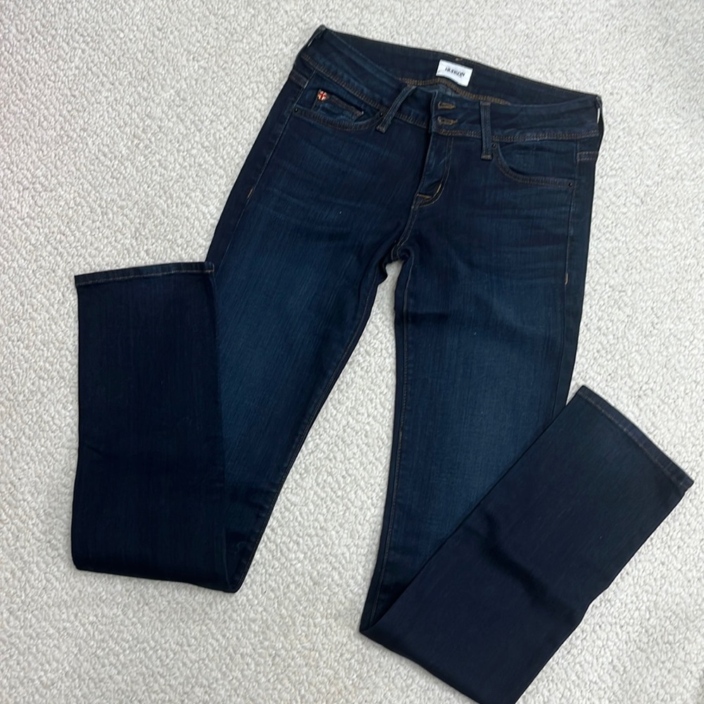 Hudson “Ginny Straight” jeans